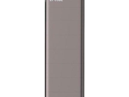 Canadian Solar EP Cube Lite System 19.9 energy storage unit in a home installation setup, showcasing its compact, modular design and hybrid inverter compatibility.