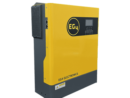 EG4 3000 EHV-48 all-in-one off-grid inverter with LCD display and compact design